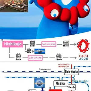 アパート （日本中から大阪いらっしゃい２０２２）usjまで2駅 ティファニーブルーのかわいいお部屋 In Sakura, 大阪市