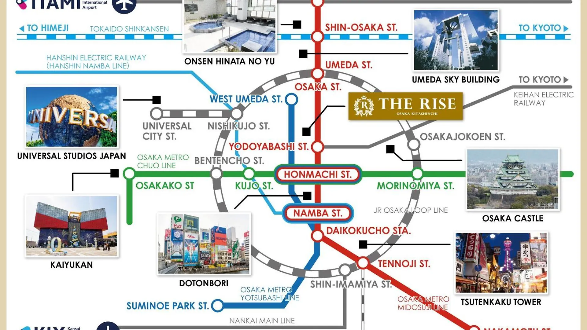 大阪北新地莱斯酒店